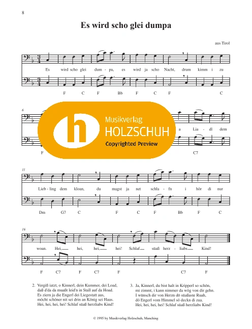 Es wird scho glei dumpa